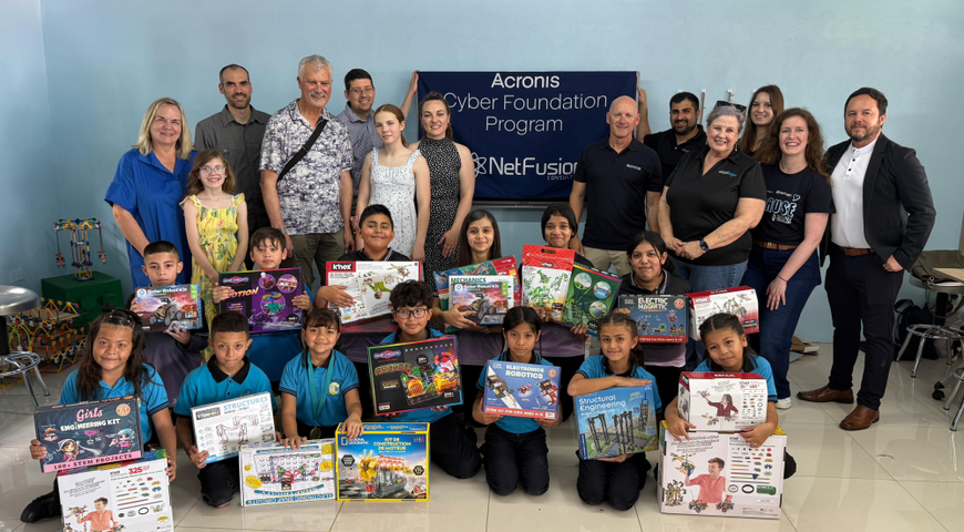 Celebrating with NetFusion: A new robotics lab for ChildHope students in Costa Rica