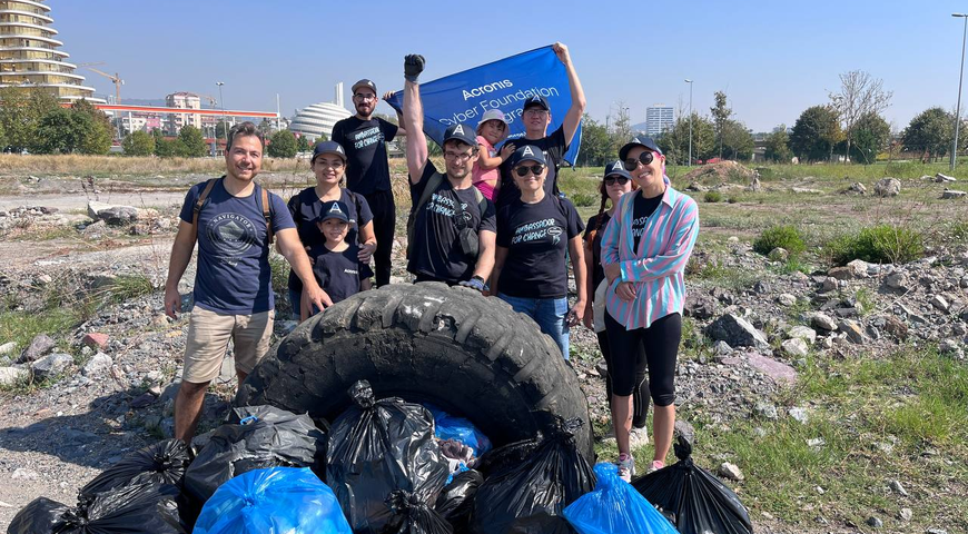 Celebrating Earth Day: Acronis' ongoing journey towards sustainability