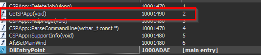 Figure 6: Malicious export function found inside SHARDLOADER Variant 1.0