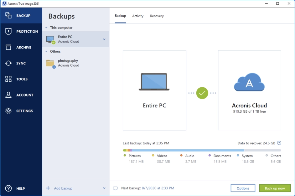 acronis true image pc backup solutions