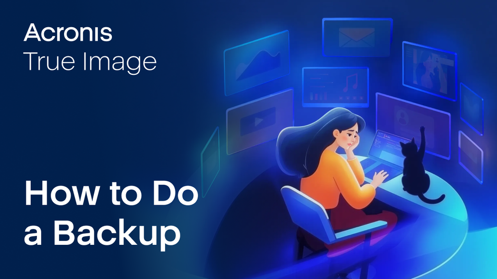 Acronis True Image – How to Do a Backup Demo
