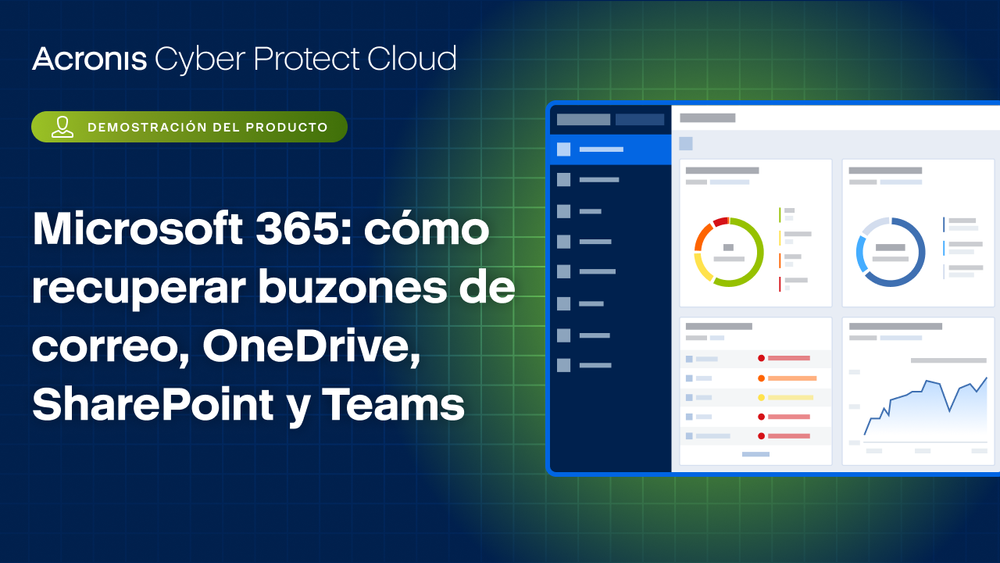 Microsoft 365: cómo recuperar buzones de correo, OneDrive, SharePoint y Teams