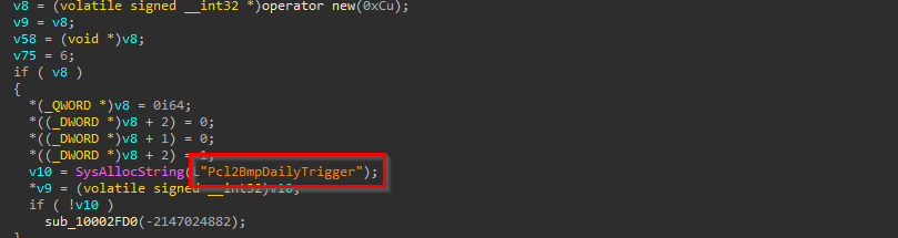 Figure 37: Using COM for persistence – II