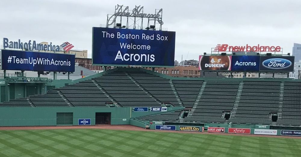 Now in centerfield at Fenway Park!, Official Partner of the Boston Red Sox