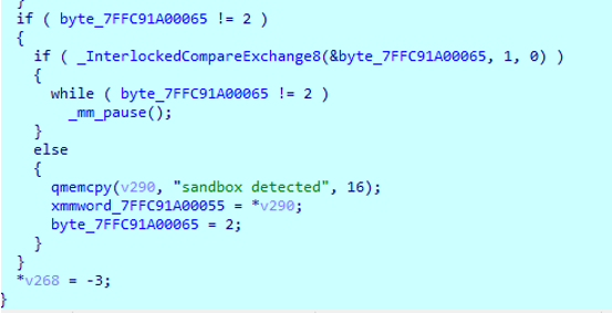 Anti-analysis checks: Timing-based