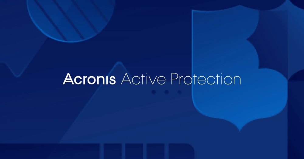 active protection acronis true image 2018