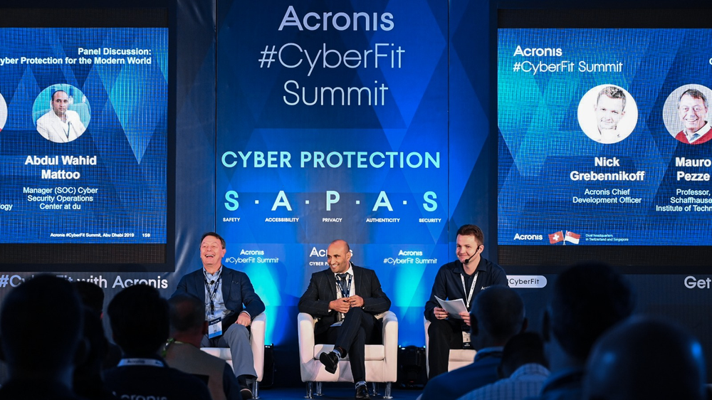 Highlights from the Acronis CyberFit Summit