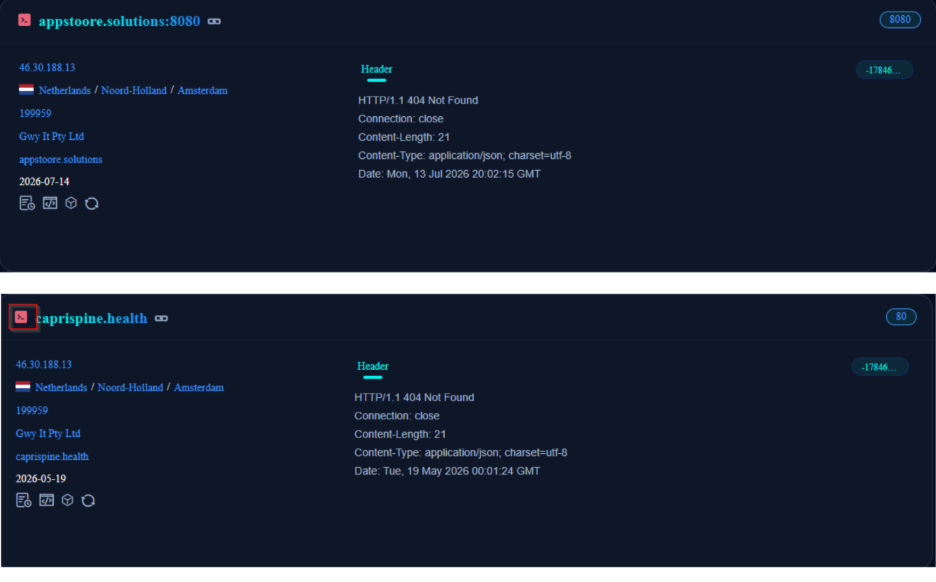SuperShell C2 servers found