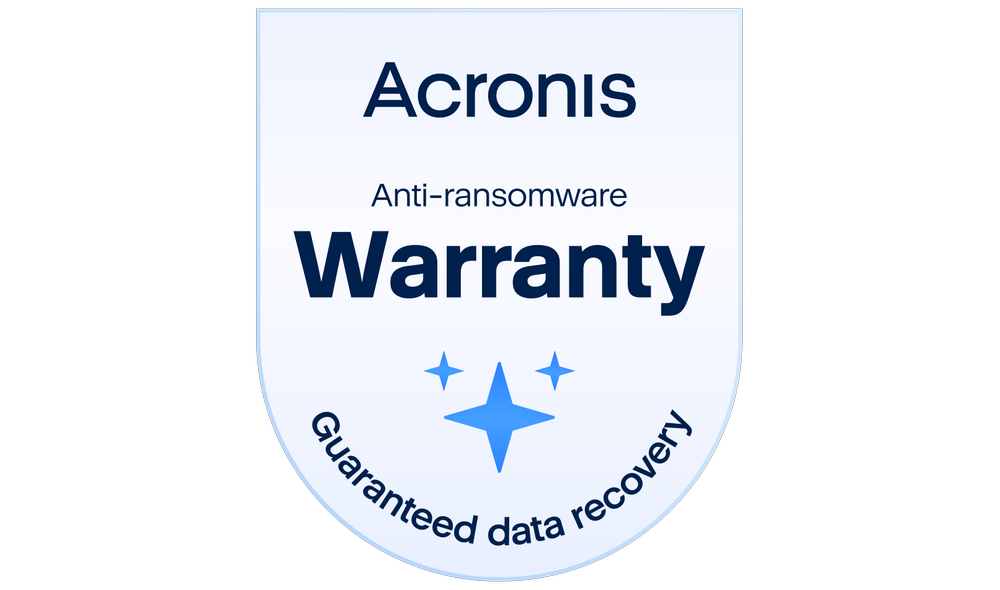 Anti-Ransomware Recovery Warranty