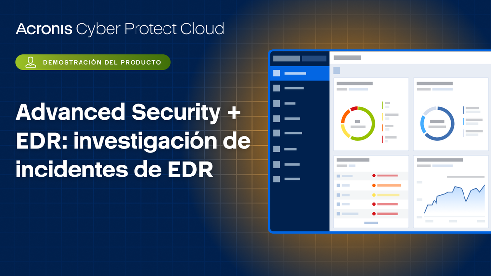 Advanced Security + EDR: descripción general de incidentes de EDR