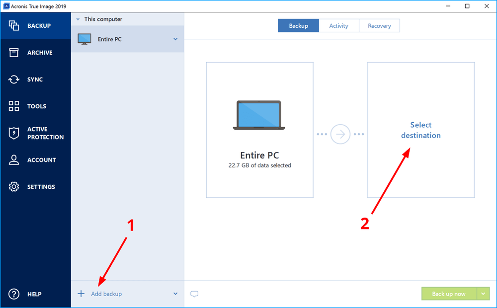 acronis true image 2018 recovery usb