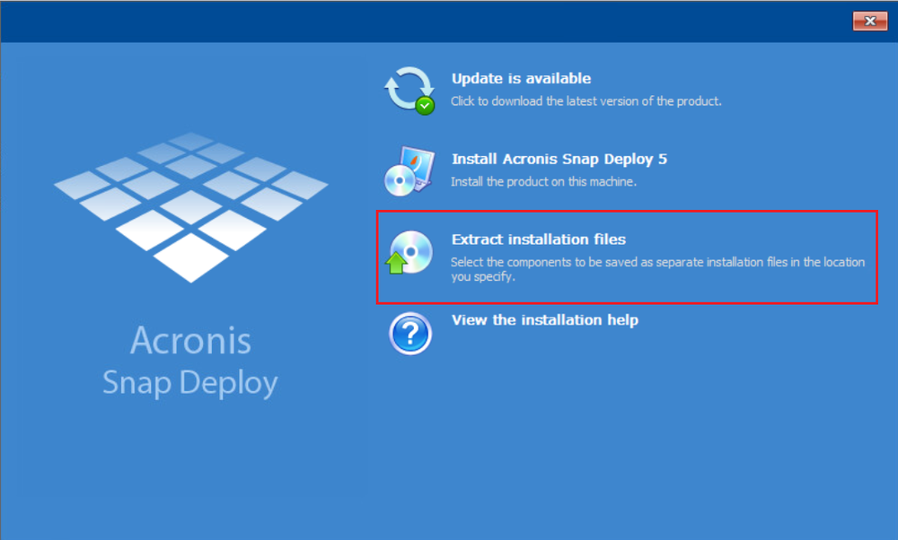 acronis snap deploy vs true image