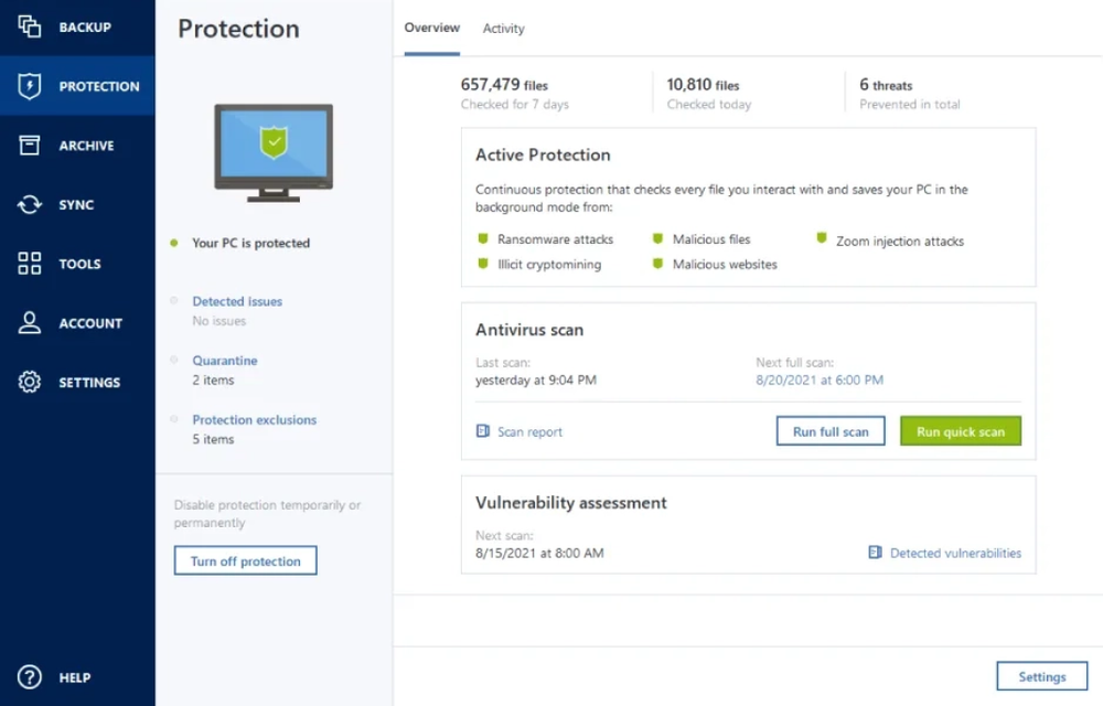 acronis true image is not installed