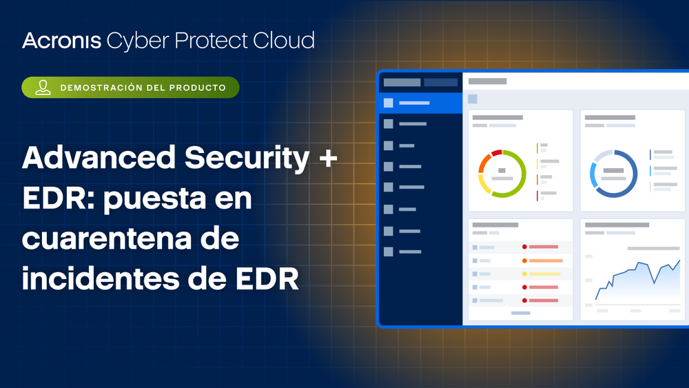 Advanced Security + EDR: puesta en cuarentena de incidentes de EDR