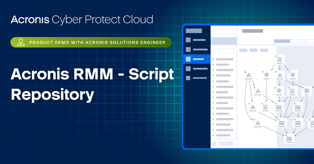 Acronis RMM - Script Repository