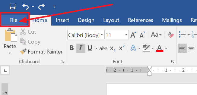 save button in microsoft word