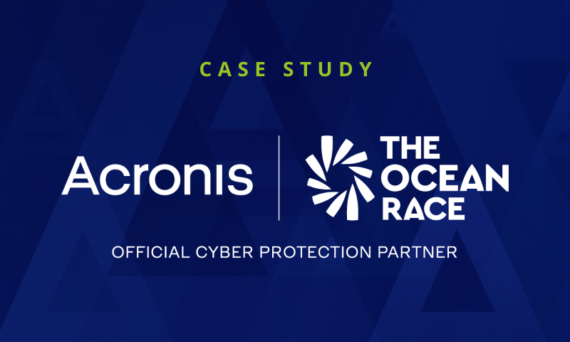 The Ocean Race ensures cybersecurity and data protection in the most remote areas of the globe with Acronis