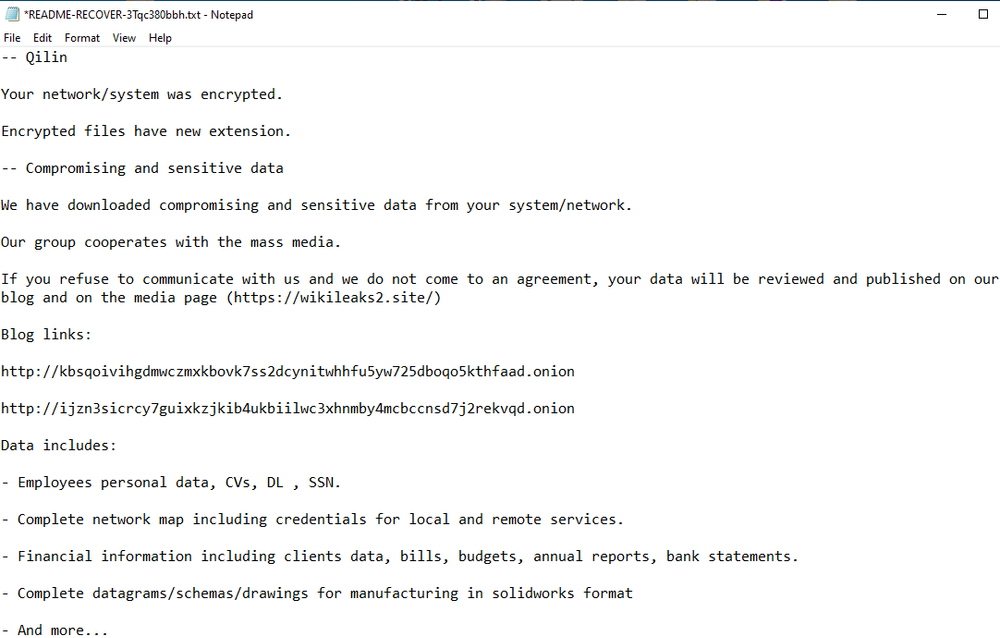Inside Qilin ransomware: ESXi attacks, affiliate networks and double extortion