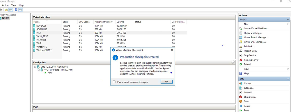 Hyper-V Recovery Manager concerns – 4sysops