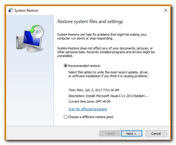 System Restore Software for Corporate Computers