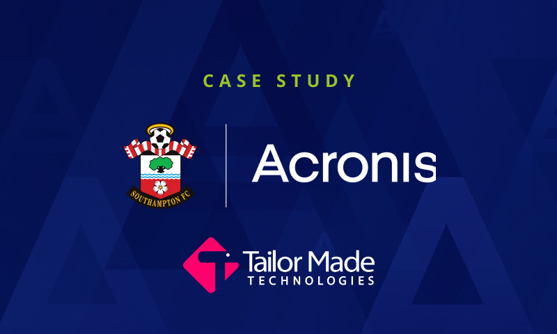 Southampton Football Club defends data with Tailor Made Technologies and Acronis