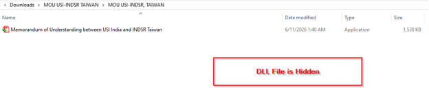 Figure 28: DLL-hidden attribute