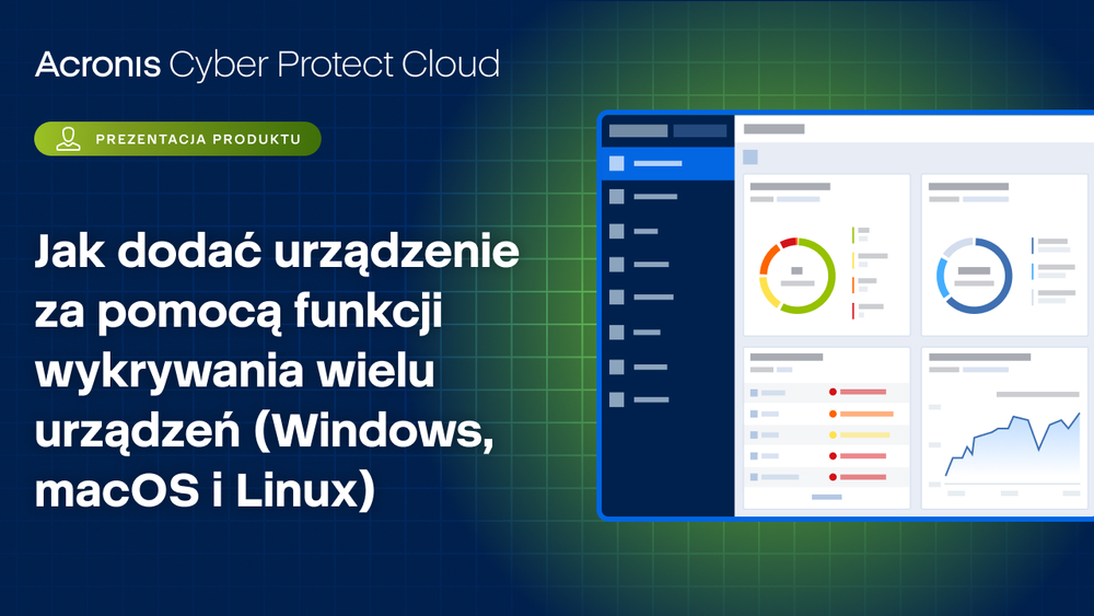 Jak dodać urządzenie za pomocą funkcji wykrywania wielu urządzeń (Windows, macOS i Linux)