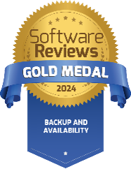 Info-Tech SoftwareReviews Data Quadrant for Backup and Recovery - 2024 Gold Medal