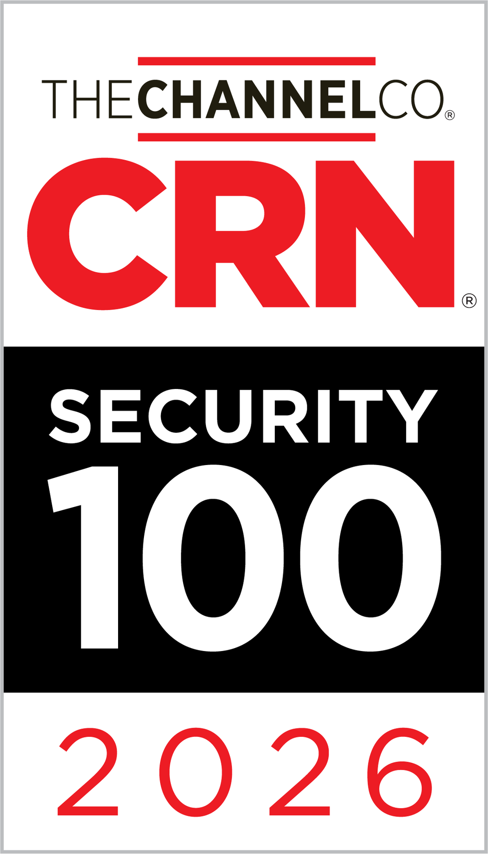 CRN's 2026 Security 100 list (Identity, Access And Data Security category)