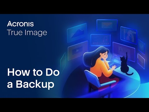 初めてのバックアップを作成するには｜Acronis True Image（動画）