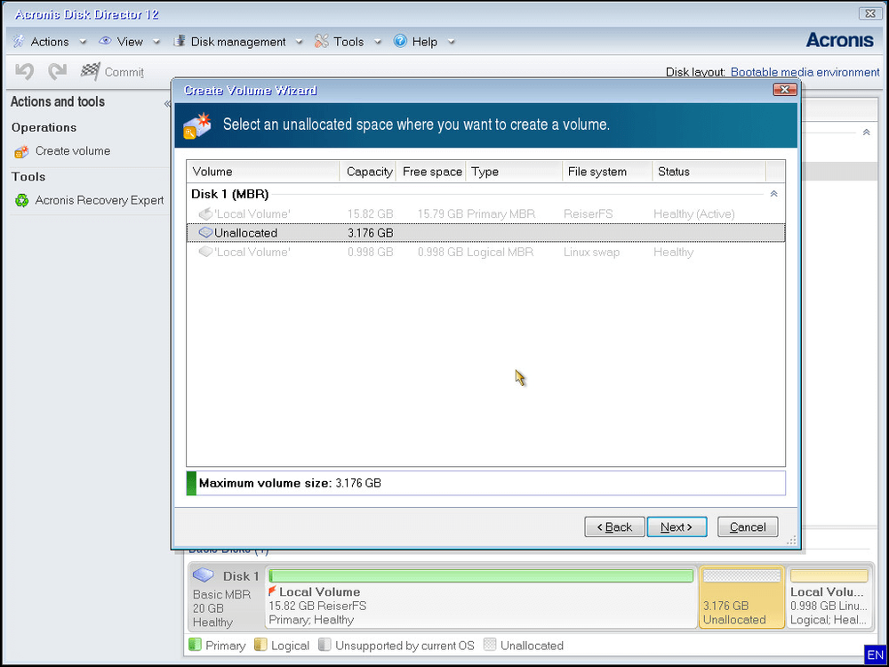 acronis true image 2014 resize partition