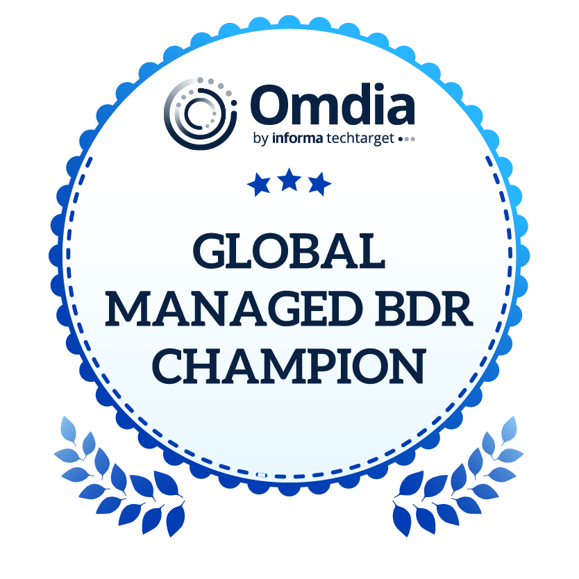 Acronis named a Champion in the Omdia Global Managed BDR Leadership Matrix 2026
