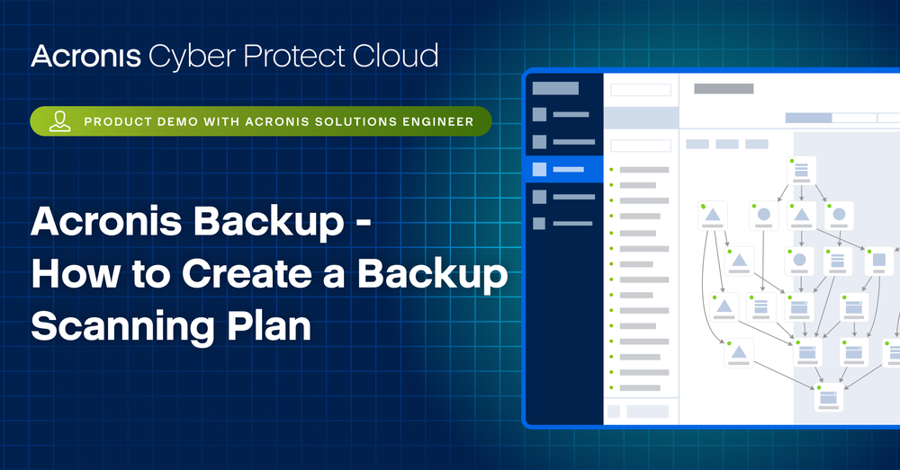 Cómo crear un plan de análisis de copias de seguridad