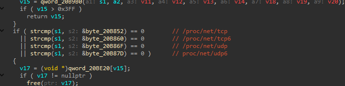 Additional command-dispatch logic associated with the C2 protocol.