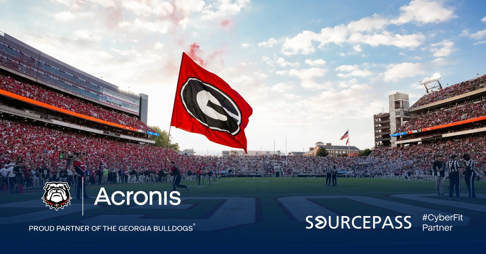 New Acronis #TeamUp partnership with UGAA and Sourcepass Liberty, marking the first #TeamUp with a collegiate athletics association