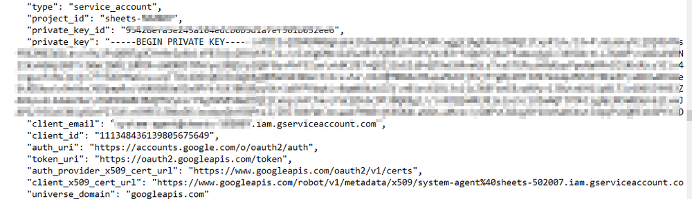 GCP Service-Account Credentials