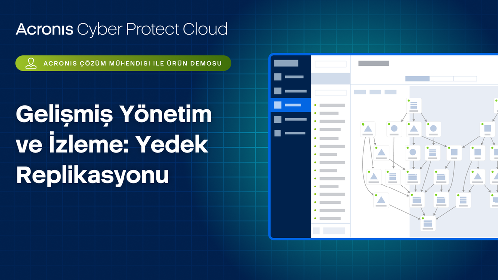 Gelişmiş Yönetim ve İzleme: Yedek Replikasyonu