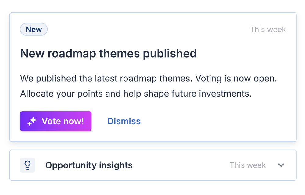 Help shape what's next