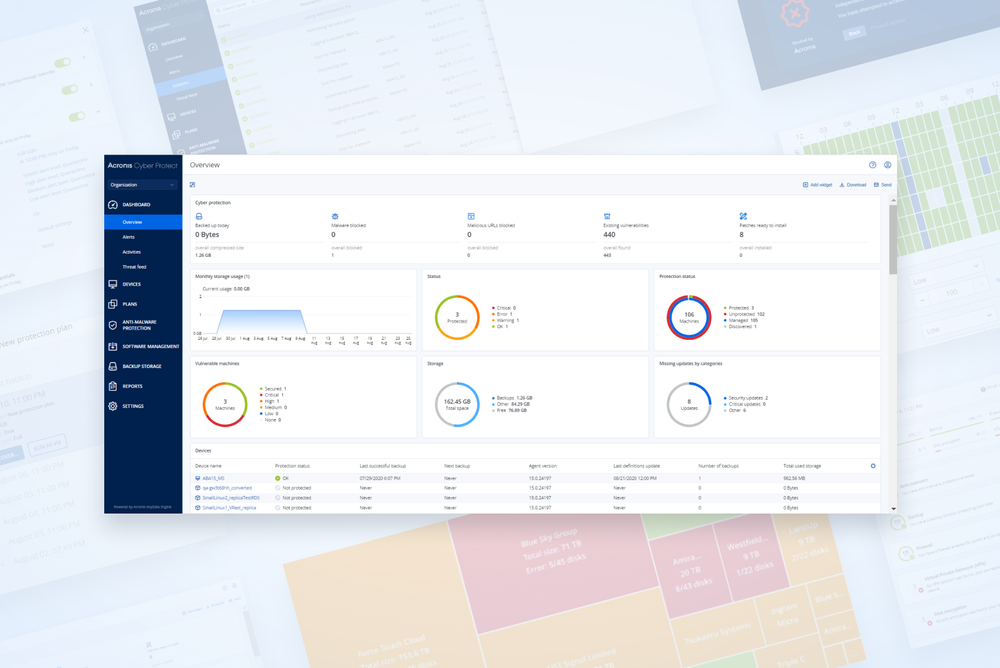 Acronis Cyber Protect Screenshot pack