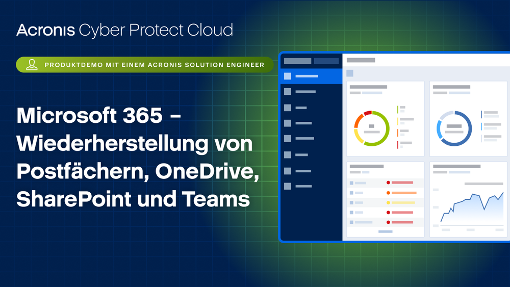 Microsoft 365 – Wiederherstellung von Postfächern, OneDrive, SharePoint und Teams