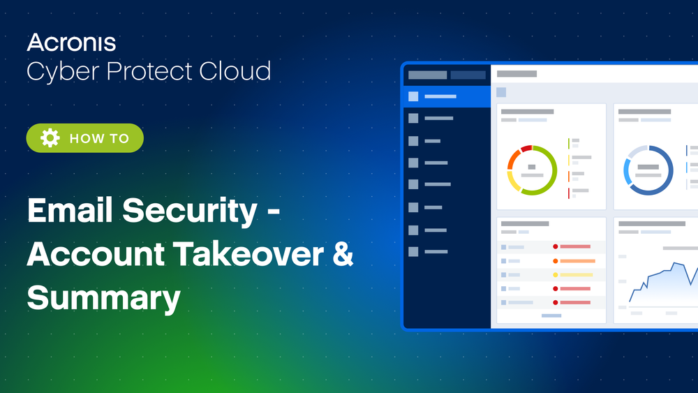 Learn how Acronis Email Security protects against account takeover!