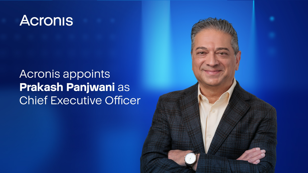 Acronis ernennt Prakash Panjwani zum CEO