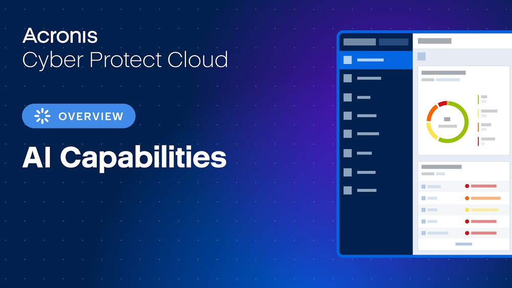 Discover how Acronis AIcan simplify your daily operations!