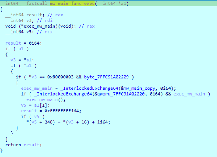 Breakpoint exception handling