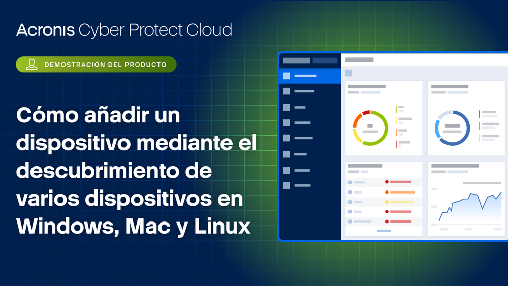 Cómo añadir un dispositivo mediante el descubrimiento de varios dispositivos en Windows, Mac y Linux
