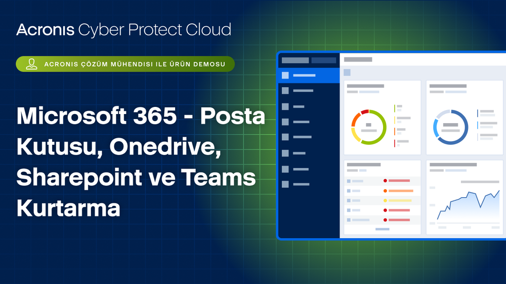 Microsoft 365 - Posta Kutusu, Onedrive, Sharepoint ve Teams Kurtarma