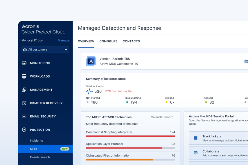 Get a demo of MDR