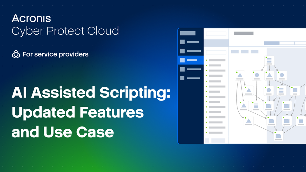 AI Assisted Scripting and Remote Remediation | Acronis RMM