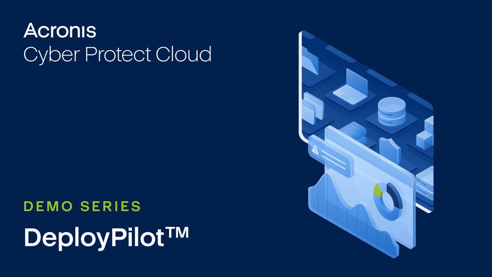 Acronis RMM DevicePilot Demo for MPSs