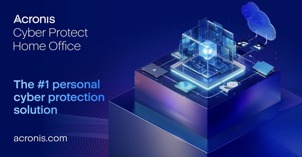 Acronis Cyber Protect Home Office アドバンス 1台用 1年版